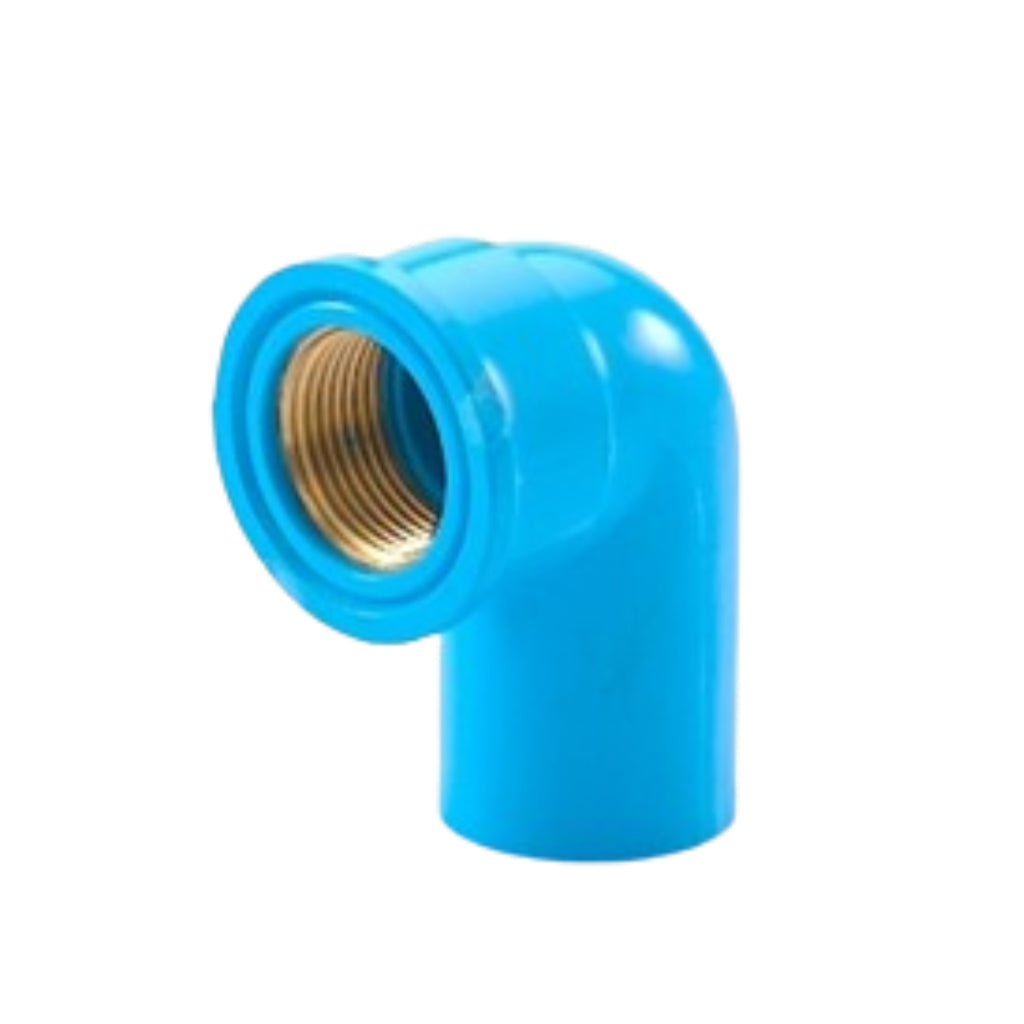 SCG ข้องอ 90องศา เกลียวในทองเหลือง-หนา PVC ขนาด 18(1/2") 20(3/4") 25(1") อุปกรณ์ท่อ ท่อประปา