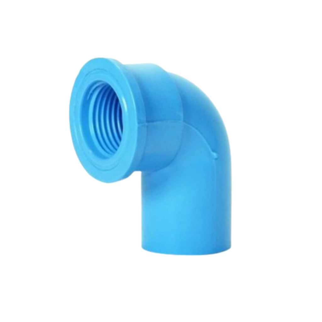 SCG ข้องอ 90 เกลียวใน-หนา PVC สีฟ้า ขนาด 1/2"  3/4"  1" อุปกรณ์ท่อ ท่อประปา ท่อการเกษตร