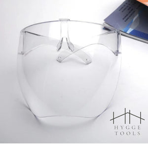 Face shield เฟสชิว หน้ากากใสคลุมหน้า เฟชชิลด์ พลาสติกใส หน้ากากใสเด็ก หน้ากากใส ผู้ใหญ่  หน้าเต็ม แบบแว่นตา