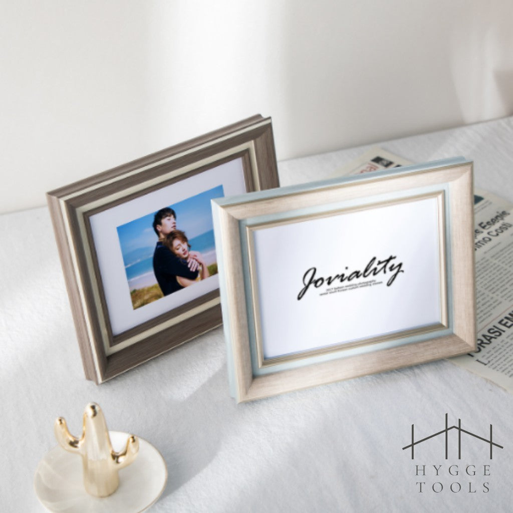 กรอบรูปคลาสสิก ชุดกรอบรูป 5-10 นิ้ว และ A4 สำหรับตกแต่งบ้าน ติดผนัง DIY เพิ่มความสวยงามให้ห้องดูอบอุ่นมีสไตล์