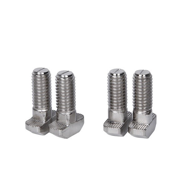 T Bolt  น็อตอลูมิเนียมน็อตชุด 2 ชิ้น  น็อตใส่ราง T-Bolt ทีโบลทื น๊อตอลูมิเนียม น็อตใส่รางทีแทรค