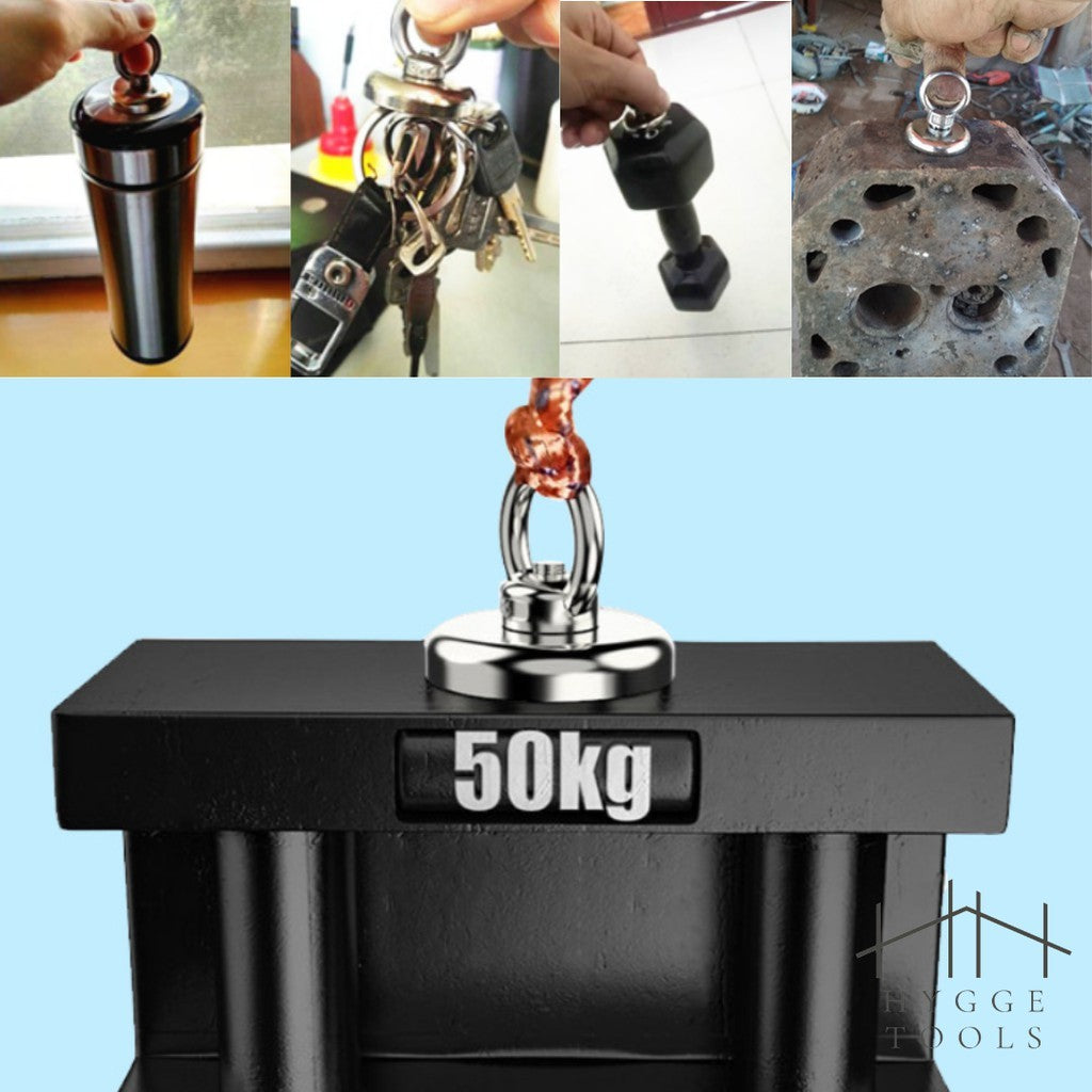 แม่เหล็กแรงดูดสูงแบบห่วง แม่เหล็กเก็บของ แม่เหล็กแรงดูดสูง แม่เหล็ก magnet แม่เหล็กพลังสูงNeodymium Recovery นีโอไดเมียม