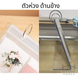 กรอบรูปอะคริลิคใส่การ์ดตั้งโต๊ะ กรอบรูปตั้งโต๊ะอะคริลิค 3/4/5/6นิ้ว อะคริลิคใส่รูป  อัลบั้มรูปโพลารอยด์ ใส่รูปโพลาลอยด์
