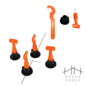 อุปกรณ์ปรับระดับกระเบื้อง Tile Leveler ตัวเว้นระยะกระเบื้อง ปรับระดับกระเบื้อง (1 ชุด 50 ตัว)