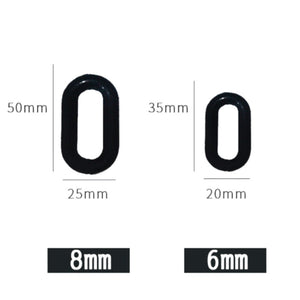 โซ่พลาสติกกั้นเขต มี 2ขนาด 6mm. 8mm. โซ่ยาว 25m. สีแดงขาว สีเหลืองดำ สำหรับกั้นเขต จราจร