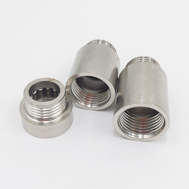 หัวแปลงก๊อก ข้อต่อแปลงเกลียวขนาด 1/2"(4 หุน) อะแดปเตอร์แปลงก๊อกน้ำ เกลียวใน-เกลียวนอก ราคา 1 ชิ้น