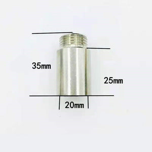 หัวแปลงก๊อก ข้อต่อแปลงเกลียวขนาด 1/2"(4 หุน) อะแดปเตอร์แปลงก๊อกน้ำ เกลียวใน-เกลียวนอก ราคา 1 ชิ้น