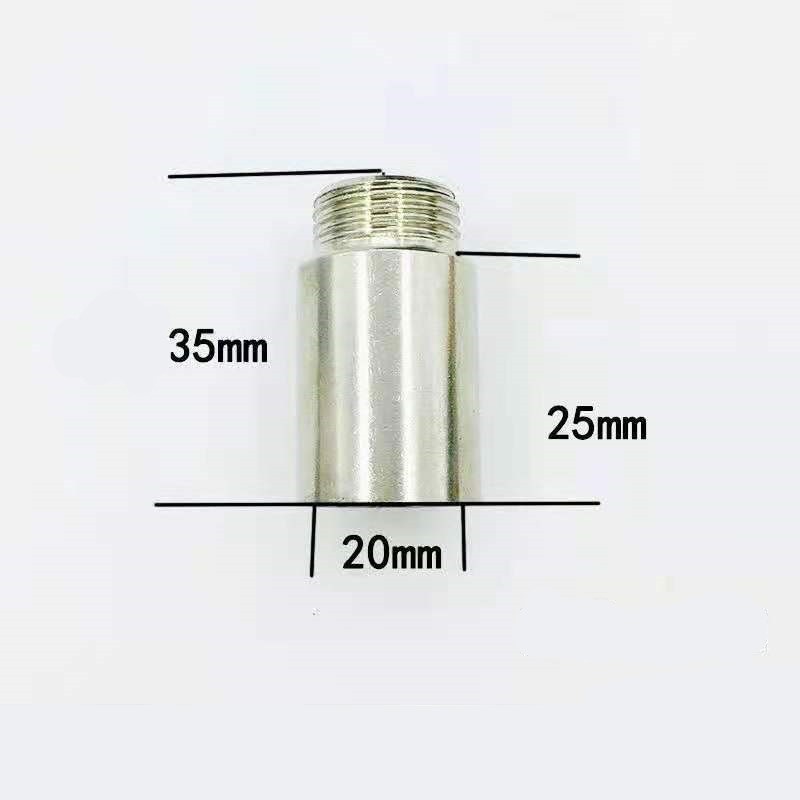 หัวแปลงก๊อก ข้อต่อแปลงเกลียวขนาด 1/2"(4 หุน) อะแดปเตอร์แปลงก๊อกน้ำ เกลียวใน-เกลียวนอก ราคา 1 ชิ้น