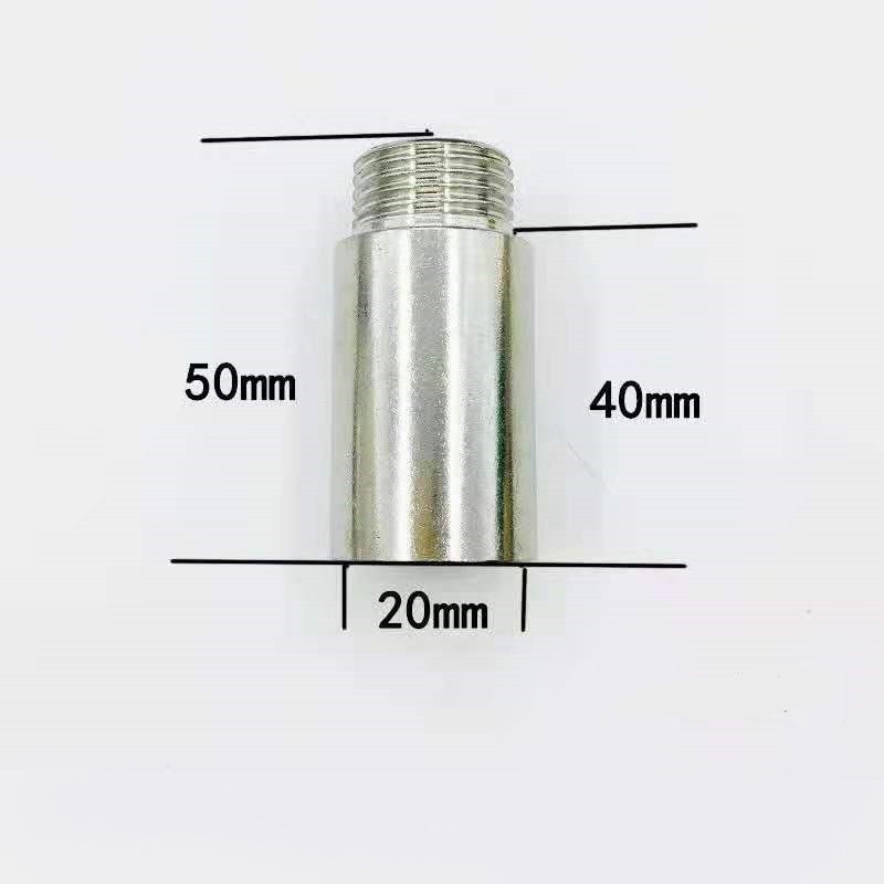หัวแปลงก๊อก ข้อต่อแปลงเกลียวขนาด 1/2"(4 หุน) อะแดปเตอร์แปลงก๊อกน้ำ เกลียวใน-เกลียวนอก ราคา 1 ชิ้น