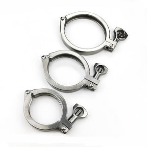 ชุดข้อต่อเฟอรูล Tri Clamp Ferrule OD ss304(1ชิ้น) ท่อเชื่อม+ Tri Clover Clamp พร้อมแคลมป์ยึด + ปะเก็นซิลิโคน