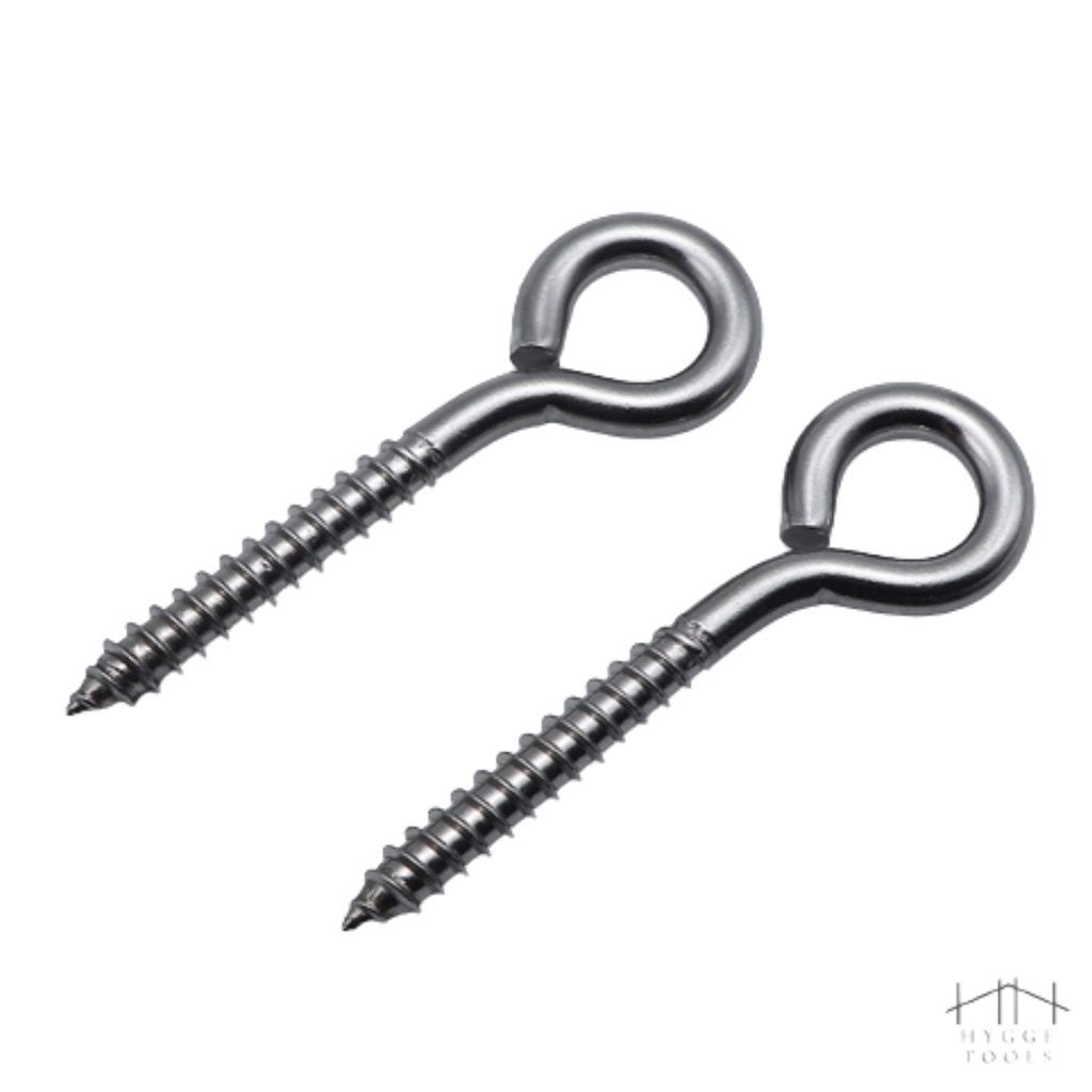 สกรูห่วง สกรูตะขอ เกลียวมิล หัวห่วง เกลียวขวา Hook bolt circle head M3 M4 M5 M6 M8