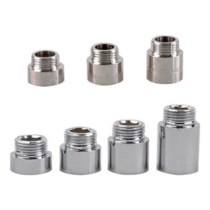 หัวแปลงก๊อก ข้อต่อแปลงเกลียวขนาด 1/2"(4 หุน) อะแดปเตอร์แปลงก๊อกน้ำ เกลียวใน-เกลียวนอก ราคา 1 ชิ้น
