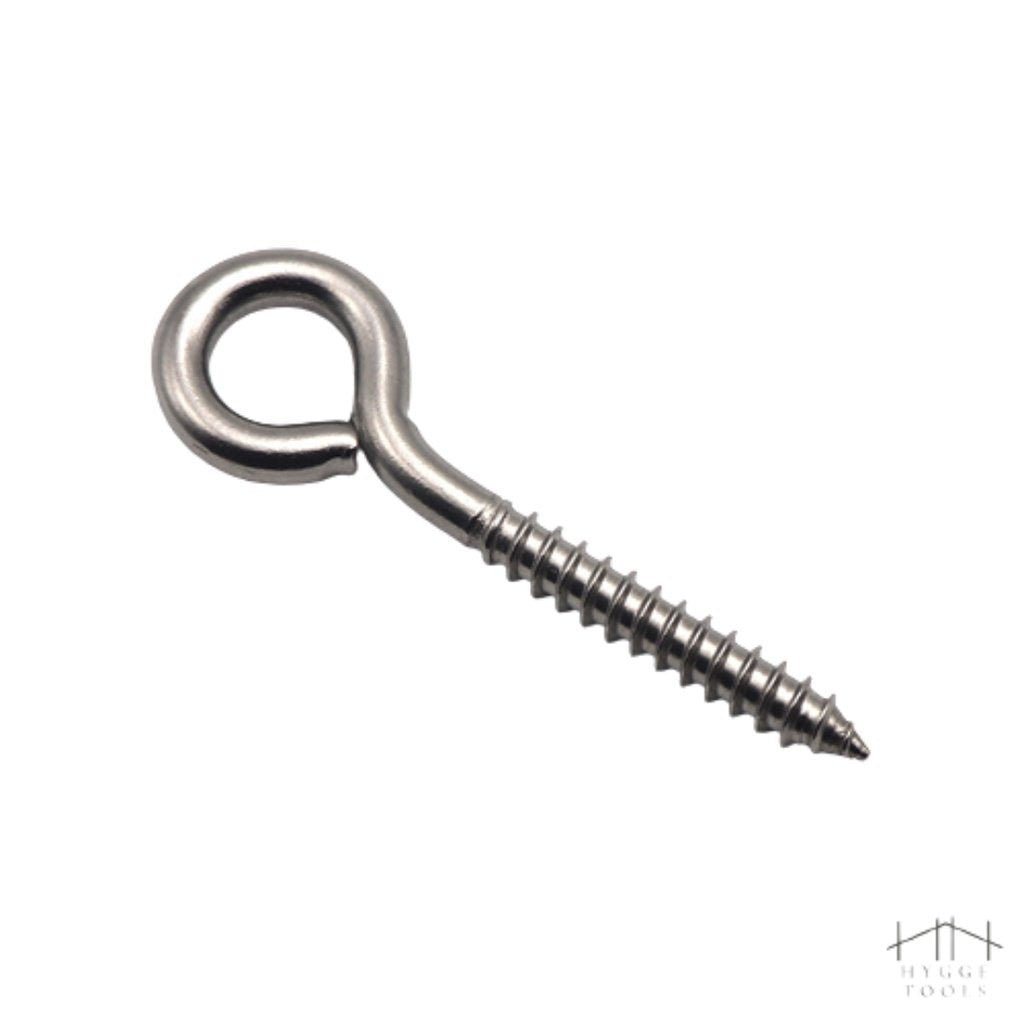 สกรูห่วง สกรูตะขอ เกลียวมิล หัวห่วง เกลียวขวา Hook bolt circle head M3 M4 M5 M6 M8