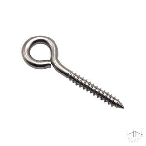 สกรูห่วง สกรูตะขอ เกลียวมิล หัวห่วง เกลียวขวา Hook bolt circle head M3 M4 M5 M6 M8