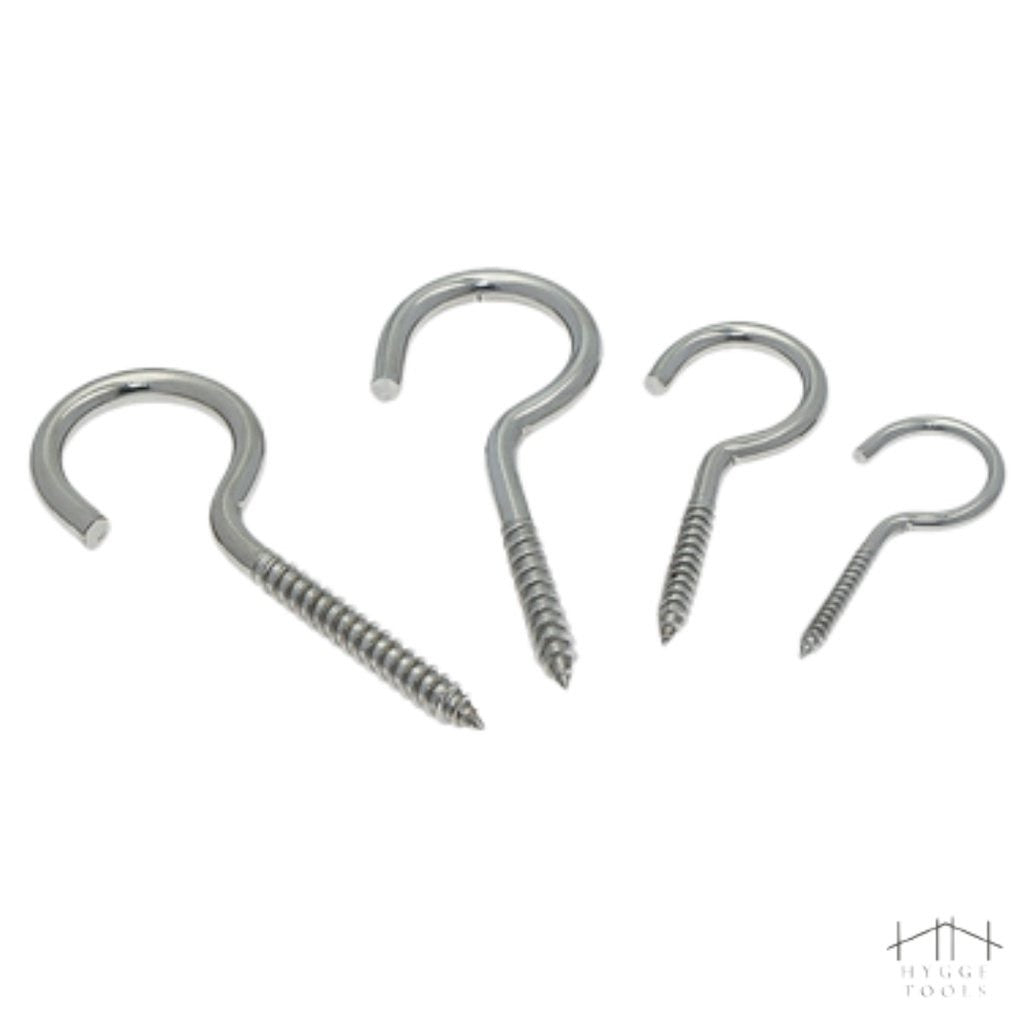 สกรูห่วง สกรูตะขอ เกลียวมิล หัวห่วง เกลียวขวา Hook bolt circle head M3 M4 M5 M6 M8