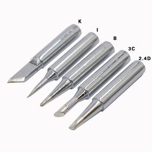 ชุดหัวแร้งบัดกรีไฟฟ้า(5pc./pack) ทองแดง 900m I+B+K+2.4D+3C