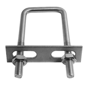 U-Bolt M6-M10 SUS304  ยูโบลท์เหลี่ยม U-square ยูโบลท์ทรงสี่เหลี่ยม