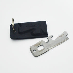 พวงกุญแจมีดพก 5in1 Knife pocket tool พวงกุญแจมีดพกอเนกประสงค์ ชุดอุปกรณ์เอาชีวิตรอดเครื่องมือ Camping Army CUTTER Card