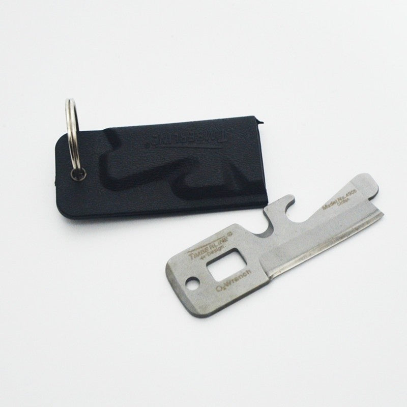 พวงกุญแจมีดพก 5in1 Knife pocket tool พวงกุญแจมีดพกอเนกประสงค์ ชุดอุปกรณ์เอาชีวิตรอดเครื่องมือ Camping Army CUTTER Card