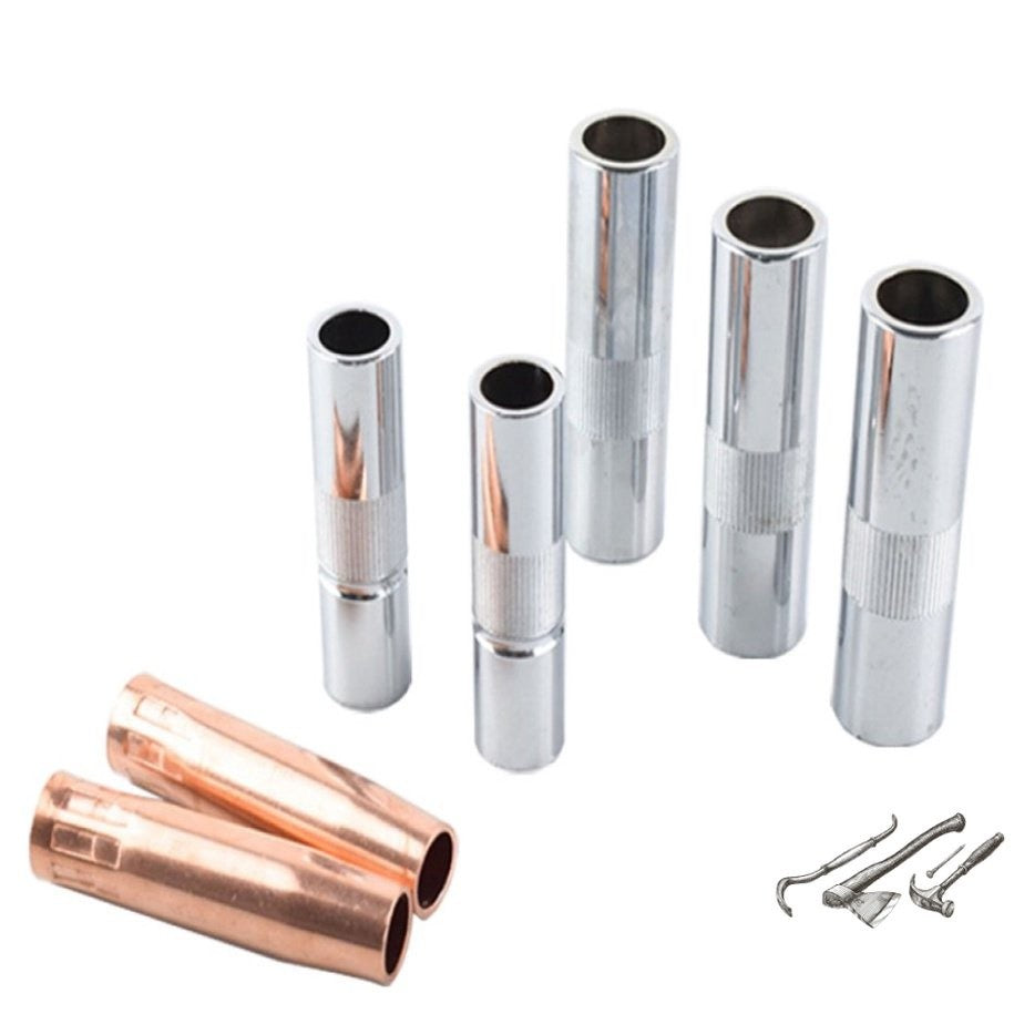 หัวเชื่อมCO2(ต่อ 1ชิ้น) ตัวยึดทังสเตน ปลอกหัวเชื่อม Gas Nozzle