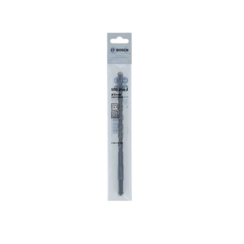 Bosch ดอกสว่าน SDS plus-1 เหมาะสำหรับการเจาะในคอนกรีต ใช้ได้กับสว่านโรตารี่ SDS plus ทุกรุ่น แข็งแรงเป็นพิเศษ