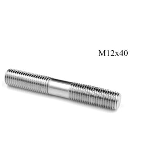 น็อตหลัก สกรู 2 ข้าง สแตนเลส 304 โบลท์ สกรูเกลียว M6, M8, M10, M16, M20 ทนทาน เหมาะสำหรับงานช่างและอุตสาหกรรม