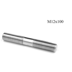 น็อตหลัก สกรู 2 ข้าง สแตนเลส 304 โบลท์ สกรูเกลียว M6, M8, M10, M16, M20 ทนทาน เหมาะสำหรับงานช่างและอุตสาหกรรม