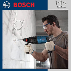 BOSCH GBH2-24DRE สว่านโรตารี่ระบบ SDS PLUS 790 วัตต์ สิ่งที่มีให้ในชุดนี้ กระเป๋าใส่เครื่องมือ สำหรับงานเจาะคอนกรีต