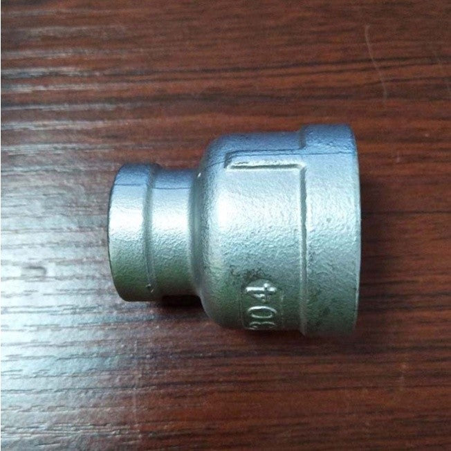ข้อลดกลมเกลียวสแตนเลส 304 Reducing Socket Stainless ขนาด 1/4 นิ้ว - 3/4 นิ้ว