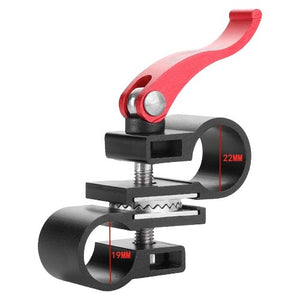 ที่จับขาร่มตกปลา ปรับองศาได้รอบทิศ 360° วัสดุแข็งแรง ทนแดด,ฝน ใช้ได้ทุกสภาพอากาศ สีดำแดงและเทา