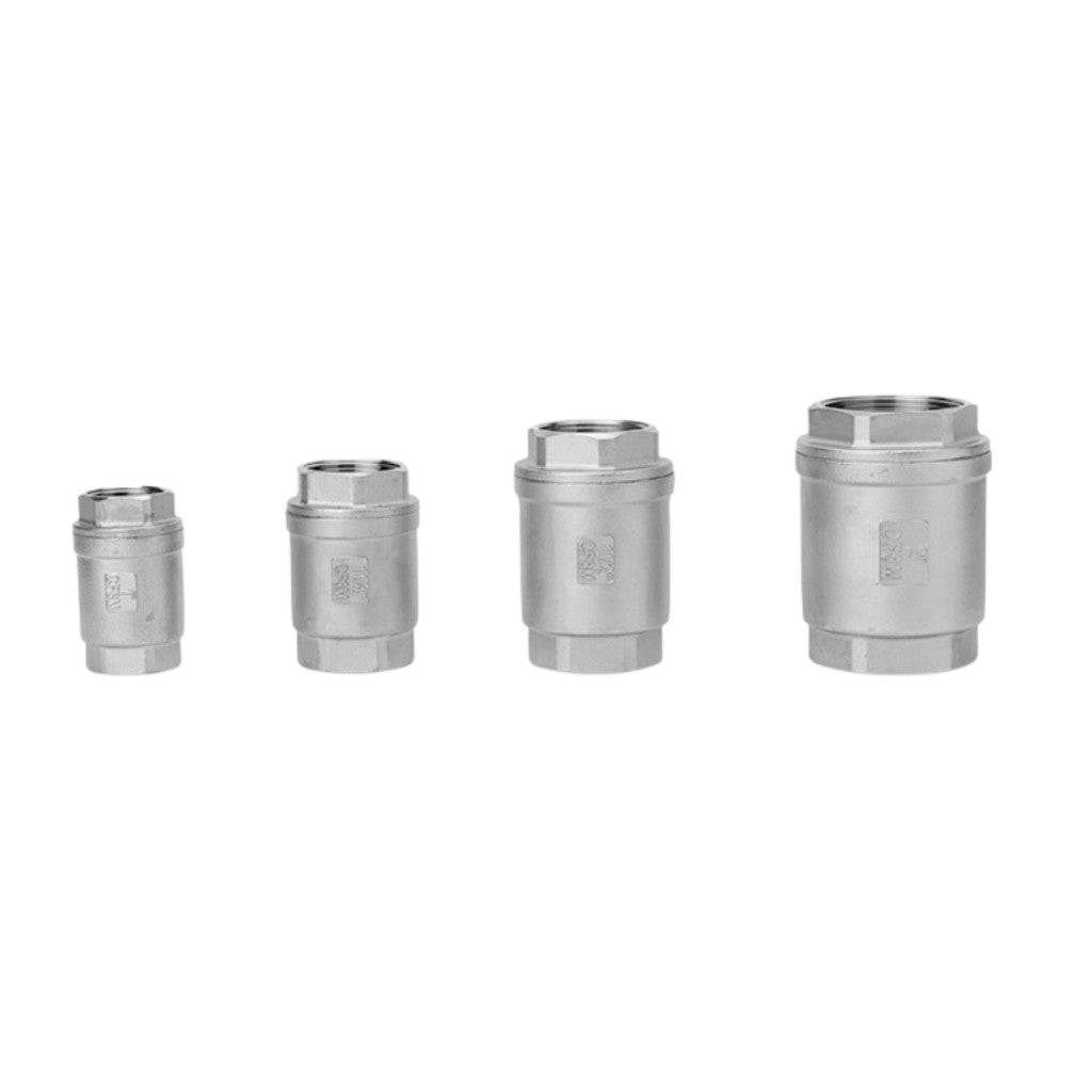 สปริงเช็ควาล์ว สแตนเลส304 Spring Check valve สปริงเช็ควาล์วสแตนเลสแนวตั้งวาล์ว
