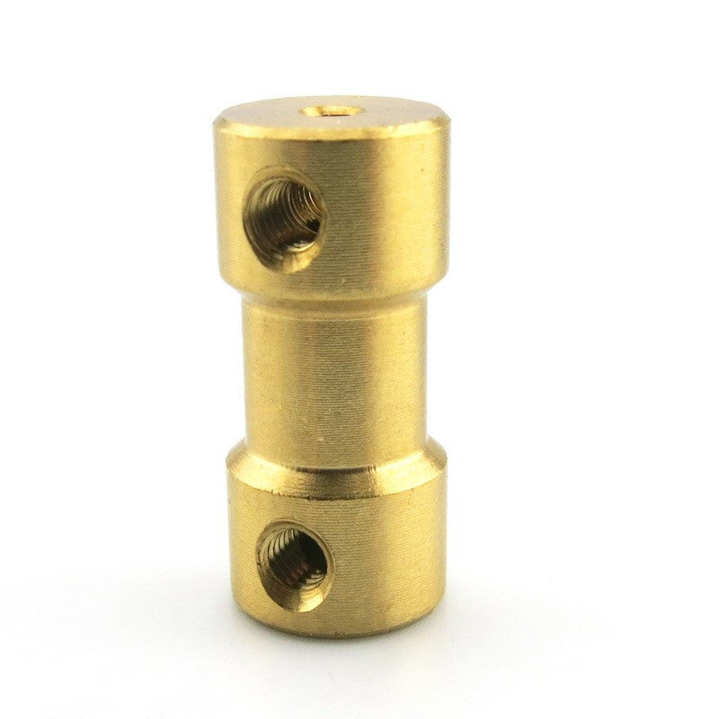 อะแดปเตอร์ข้อต่อเพลามอเตอร์ คัปปลิ้งมอเตอร์ coupling ทองเหลือง อะแดปเตอร์เชื่อมต่อมอเตอร์ทองแดง cnc part
