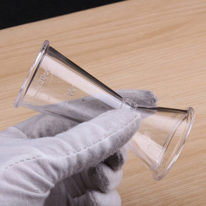 แก้วตวงน้ำเชื่อม ถ้วยตวง Plastic Jigger  oz cup