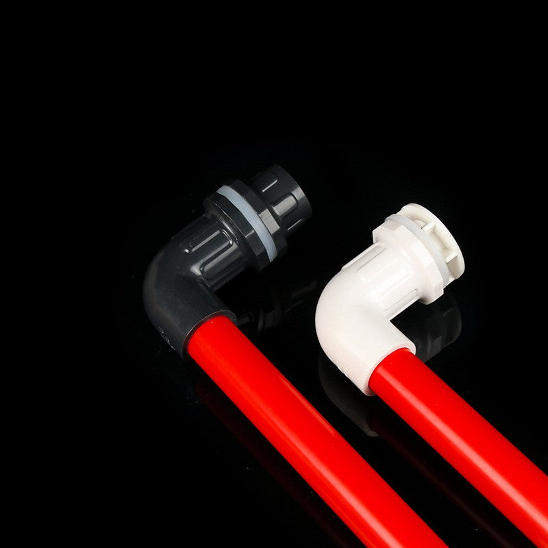 ท่อระบายน้ำพีวีซี ท่อระบายน้ำพีวีซีเเบบงอ 20-50mm. (ไม่สามารถใช้กับท่อ PVC สีฟ้าได้)