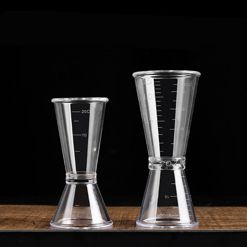 แก้วตวงน้ำเชื่อม ถ้วยตวง Plastic Jigger  oz cup
