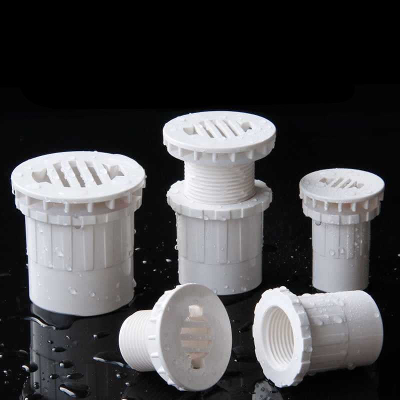 อะแดปเตอร์ท่อระบายน้ําตู้ปลา PVC (ไม่สามารถใช้กับท่อ PVC สีฟ้าได้) อุปกรณ์เชื่อมต่อท่อน้ํา 20 / 25 / 32 / 40 / 50 มม
