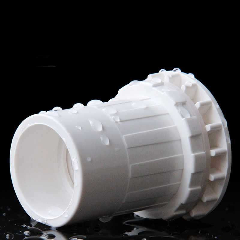 อะแดปเตอร์ท่อระบายน้ําตู้ปลา PVC (ไม่สามารถใช้กับท่อ PVC สีฟ้าได้) อุปกรณ์เชื่อมต่อท่อน้ํา 20 / 25 / 32 / 40 / 50 มม