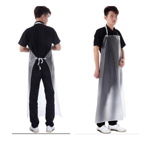 ผ้ากันเปื้อนพลาสติก โปร่งใส่ PVC กันน้ำ