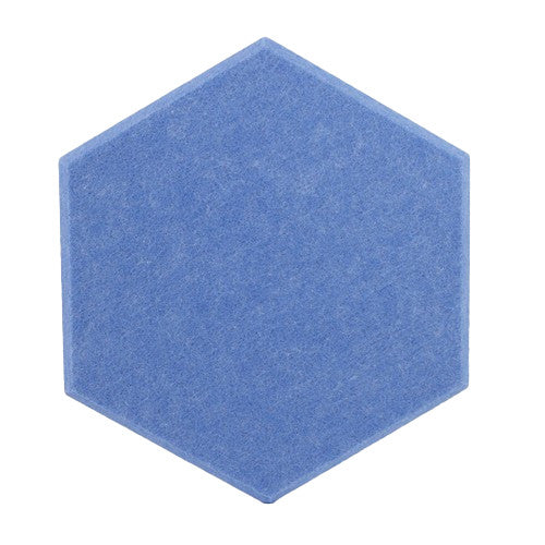 แผ่นกันเสียง แผ่นซับเสียง (ราคาต่อ1ชิ้น) ดูดซับเสียง มีกาวในตัว Acoustic Foam ทรงหกเหลี่ยม 30*26cm สําหรับติดผนัง