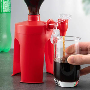ที่กดน้ำอัดลมตั้งโต๊ะ เครื่องกดน้ำอัดลม เครื่องกดน้ำอัดลมแบบพกพา เครื่องจ่ายน้ําดื่มโค้กโซดา แบบคว่ำ