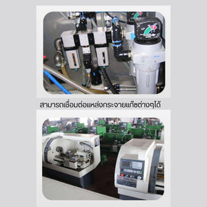 ข้อต่อวาล์วปรับลมนิวเมติก วาล์วควบคุมความเร็วท่อนิวเมติก วาล์วปรับลม ข้อต่อปรับลม ข้อต่อลม ฟิตติ้ง เปิดปิดแบบบิด
