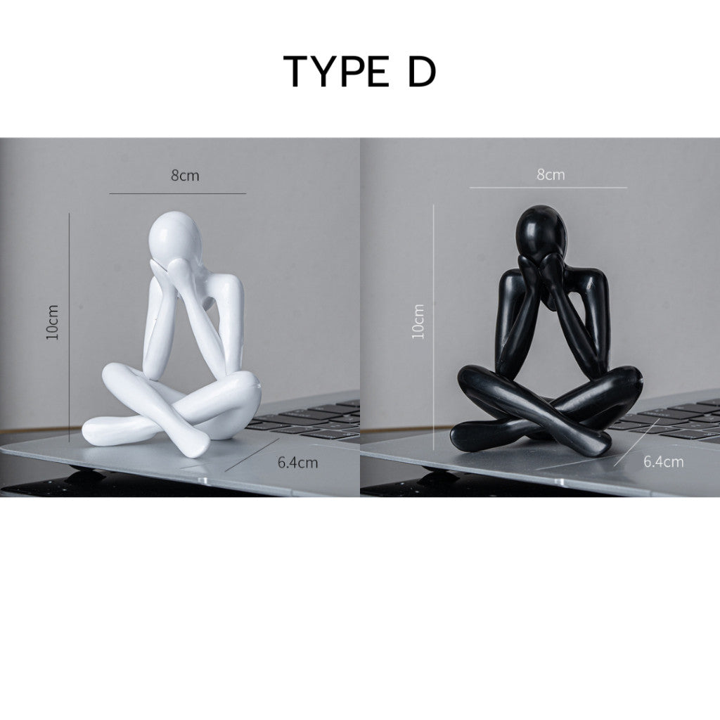 รูปปั้นประติมากรรม Nordic art โมเดลศิลปะ ประติมากรรมโมเดิร์น รูปปั้นโมเดิร์น ประติมากรรมบุคลิกภาพ ตกแต่งบ้านสไตล์นอร์ดิก