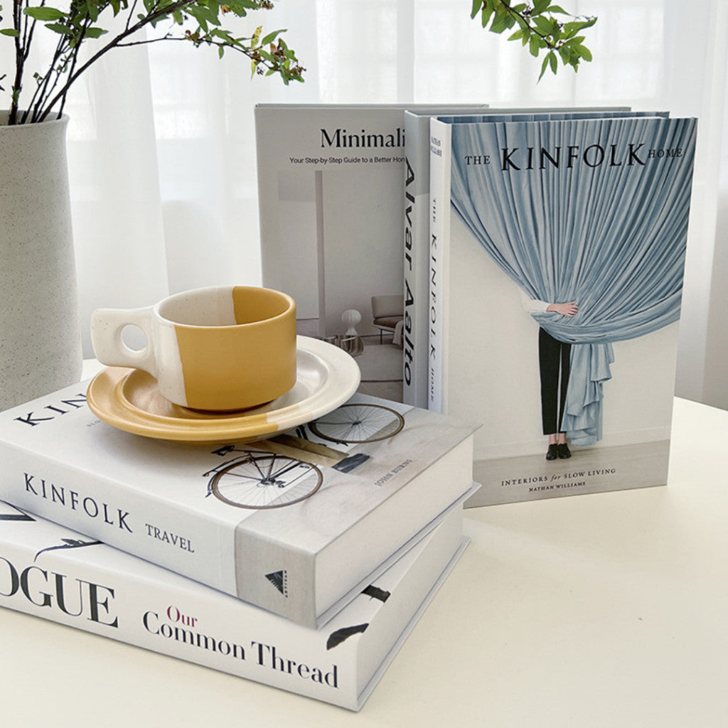 หนังสือปลอมตกแต่งคาเฟ่ ของแต่งบ้าน หนังสือตกแต่ง พร๊อพถ่ายรูป พร๊อพแต่งห้อง