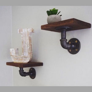 ฉากรับชั้นเหล็ก DIY สไตล์ลอฟท์ ดีไซน์ท่อน้ำอุตสาหกรรม สวยงาม เรียบหรู ตกแต่งได้ทุกมุม ให้ความรู้สึกทันสมัยและแข็งแรง