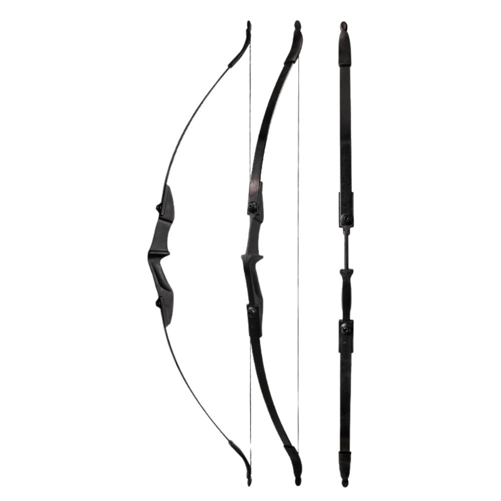 คันธนู Recurve Moon พร้อมขาตั้งลูกธนูคู่ ใช้งานได้ทั้งมือซ้ายและขวา เหมาะสำหรับนักธนูทั้งมือใหม่และมือโปร