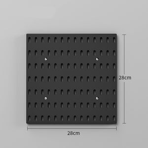 แผ่นวางของติดผนัง กระดานแขวนของ Pegboard แผ่นใหญ่ วางของมากขึ้น ใช้วางของใช้ ตกแต่งผนังได้