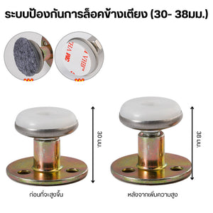 กันชนหัวเตียง กันชนเตียง ลดแรงกระแทก ตัวกันโคลงเตียงนอน ยึดติดหัวเตียง ป้องกันการกระแทกจากการชน