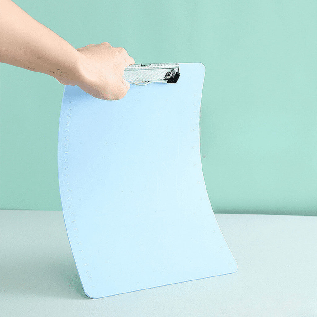 คลิปบอร์ด คลิปบอร์ดสีพาสเทลA4 แผ่นรองเขียน คลิปบอร์ดแฟ้ม Clipboard