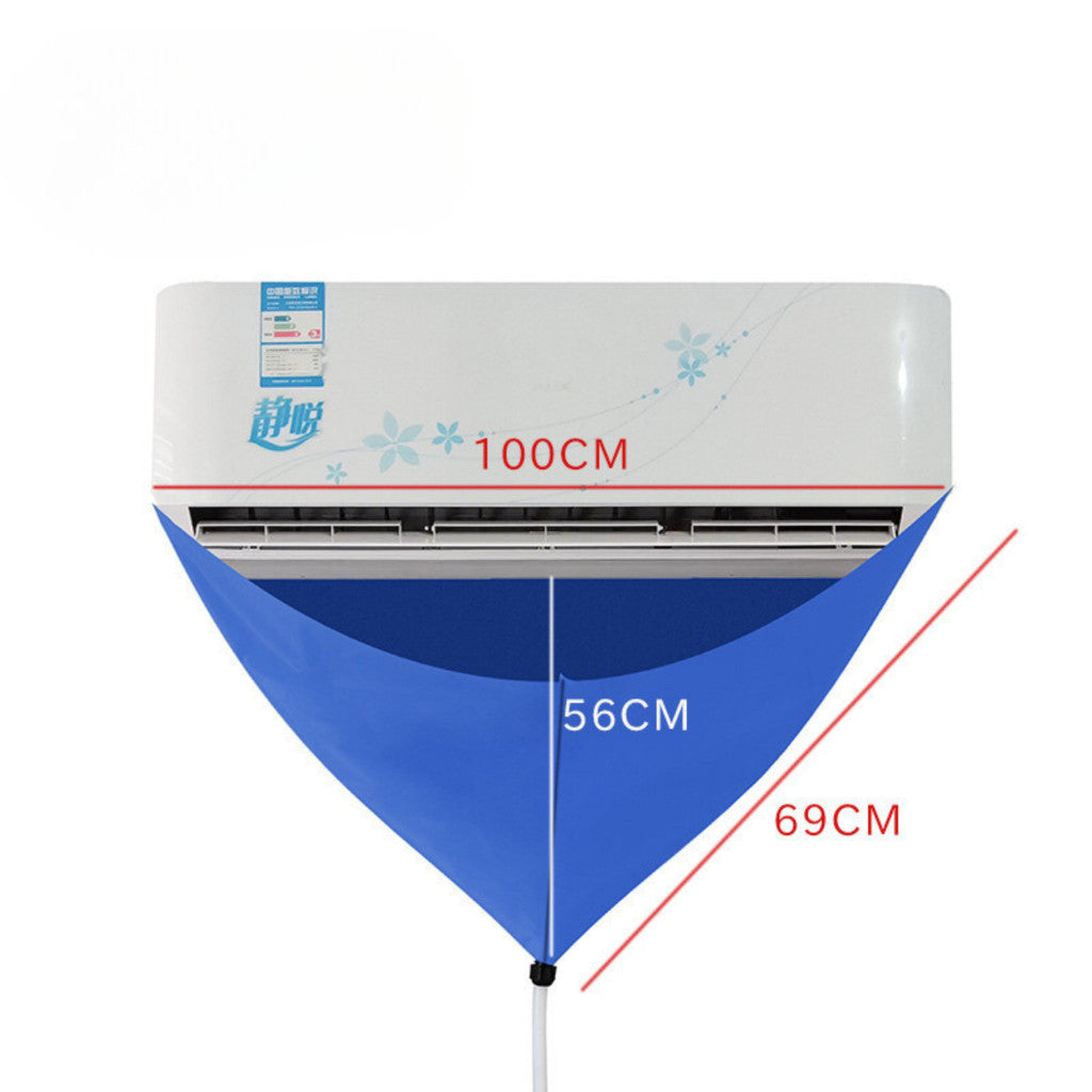 ผ้าใบล้างแอร์ ขนาด2x3 ม. ล้างแอร์ขนาด9000-24000 BTU ผ้าคลุมล้างแอร์ ถุงล้างแอร์บ้าน กันน้ำ100%