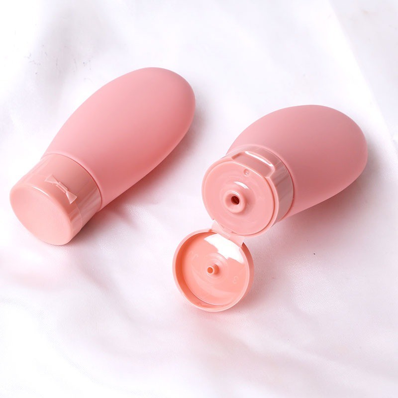 ขวดรีฟิลหลอดแบ่งครีมขนาด 60ml สำหรับพกพาใส่โลชั่น แชมพู ครีมกันแดดเหมาะสำหรับการเดินทางประหยัดเนื้อที่